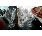 LOT DE 6 VERRES