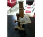 PETIT MICROSCOPE ANCIEN LAITON
