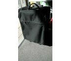 VALISE SOUPLE TISSU NOIR