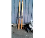 SKI ALPINS ANCIENS + CHAUSSURE