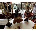 GARNITURE DE CHEMINEE DANS L'ETAT 3 PIECES