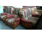 SALON 2P 1F ET 1F RELAX MERISIER LP