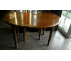 MESA DE ALAS ROBLE OVALADO