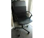 KANTOORFAUTEUIL ZWART