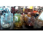 LOT DE 6 VERRES BULLES