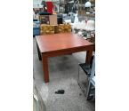 TABLE CARRE 120X120 AVEC ALLONGE