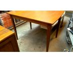 TABLE VINTAGE ANNEES 60 TECK TELESCOPIQUE