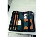 GOLFSET FÜR BÜRO INKL. HOLZ PUTTER & TASCHE