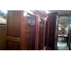 VITRINE EN MERISIER 6P 3T