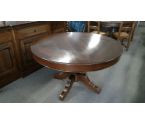 TABLE RONDE MERISIER ALLONGE