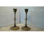 PAIRE DE BOUGEOIRS