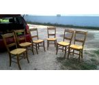 LOT DE 6 CHAISES
