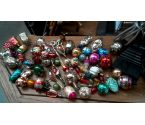 DECO-OBJECT KERSTBOOM OUDE KERSTBALLEN