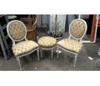 SALON LOUIS XVI 3 STUKS 2 MEDAILLON ST